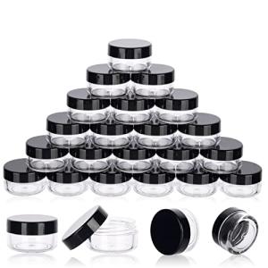 25 Count 5ML Sample Jars with Lids