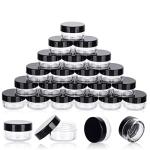 25 Count 5ML Sample Jars with Lids