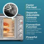 Elite Gourmet French Door Convection Oven, 18-Slice