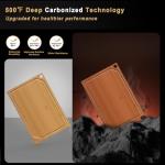Hiware Extra Large Bamboo Cutting Board Set