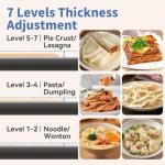 Maxceysen Electric Pasta Maker with Adjustable Rollers