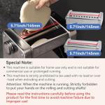 Maxceysen Electric Pasta Maker with Adjustable Rollers