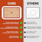 Extra Thick Non-Stick Silicone Baking Mat Set