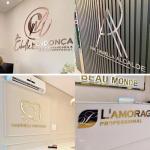 Personalized Acrylic Business Logo Sign for Decor