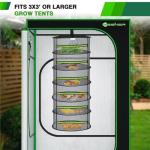 Yesker 6-Layer Hanging Herb Drying Rack with Shears