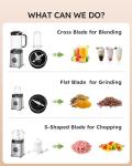 Sangcon 5-in-1 Blender and Food Processor Combo