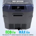 VEVOR 40L Dual Zone Car Refrigerator Freezer