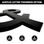 Personalized Acrylic Business Logo Sign for Decor