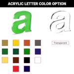 Personalized Acrylic Business Logo Sign for Decor