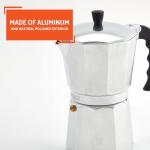 Imusa Aluminum 6-Cup Stovetop Espresso Maker