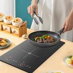 VBGK Portable Double Induction Cooktop with Touch Screen