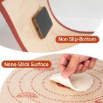 Extra Thick Non-Stick Silicone Baking Mat Set