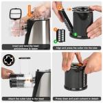 5-in-1 Electric Vegetable and Cheese Slicer