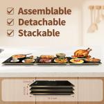 CedarAce Electric Buffet Food Warmer with Timer
