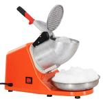 ZENY Electric Ice Crusher Snow Cone Maker - Orange
