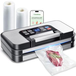Powerful Vacuum Sealer with Double Heat Seal