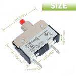EPLZON 2.5A Thermal Circuit Breaker for Vacuums