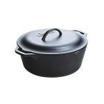 Lodge 7-Quart Pre-Seasoned Cast Iron Dutch Oven
