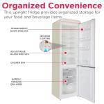 Frigidaire Retro 9.2 Cu. Ft. Vanilla Fridge