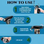 Automatic Electric Can Opener for Easy Use