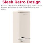 Frigidaire Retro 9.2 Cu. Ft. Vanilla Fridge