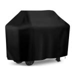 55-Inch Waterproof BBQ Grill Cover - Black