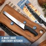 Cutluxe 10" Serrated Bread Knife with Cover