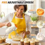 5-Speed Electric Hand Mixer with Turbo Boost