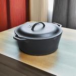 Lodge 7-Quart Pre-Seasoned Cast Iron Dutch Oven