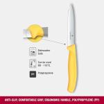 Victorinox Swiss Classic Yellow Paring Knife, 4-Inch