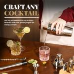 15-Piece Mixology Bartender Kit with Stand
