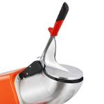 ZENY Electric Ice Crusher Snow Cone Maker - Orange