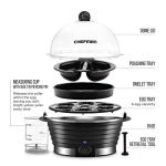 Chefman Egg Maker with Poacher and Steamer