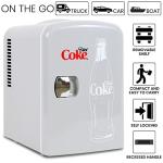 Diet Coke Mini Fridge 4L - Portable 12V Cooler