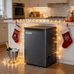 Compact 3.0 CU.FT Chest Freezer with 7 Settings