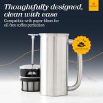 ESPRO P7 Double-Walled Stainless Steel French Press