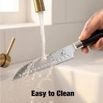 imarku 7-Inch Santoku Chef Knife with High-Carbon Steel