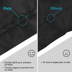 55-Inch Waterproof BBQ Grill Cover - Black