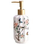 Floral Hand Soap Dispenser for Kitchen and Bath
