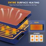 Kourice Extra Large Food Warming Mat, 36"x15.75