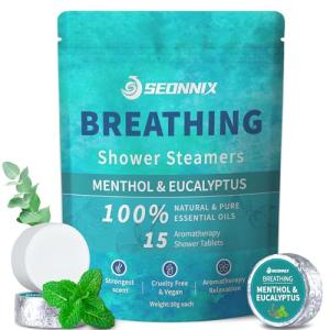 SEONNIX Menthol Eucalyptus Shower Steamers Pack
