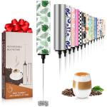 Rechargeable Handheld Milk Frother with 5 Heads