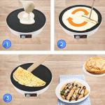 StarBlue 12" Electric Crepe Maker with Recipes