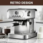 Barrika 20 Bar Espresso Machine with Milk Frother
