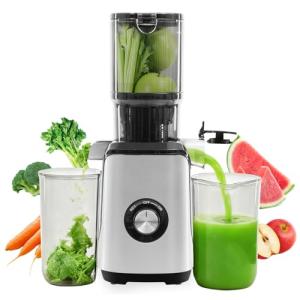 OLIXIS Silver Cold Press Juicer for Whole Fruits