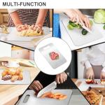 Titanium Kitchen Cutting Board Set - Stainless Steel