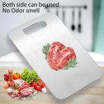 Titanium Kitchen Cutting Board Set - Stainless Steel