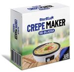 StarBlue 12" Electric Crepe Maker with Recipes