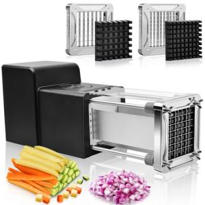Sopito Electric French Fry Cutter with Dual Blades