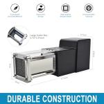 Sopito Electric French Fry Cutter with Dual Blades